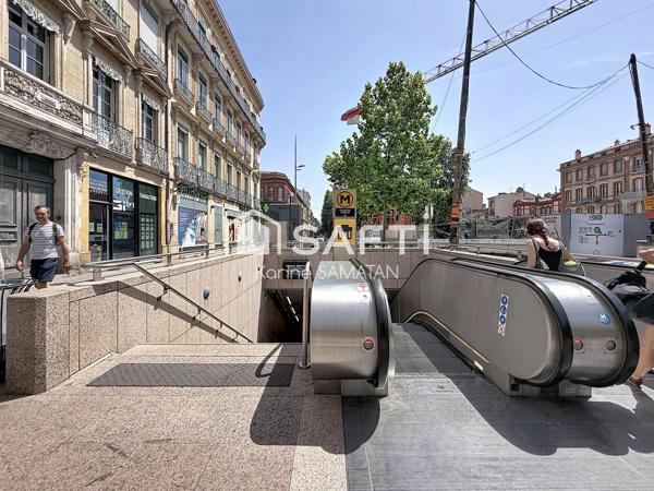 Toulouse centre – T3 - 60 m2 - Standing - garage - cave - balcons
