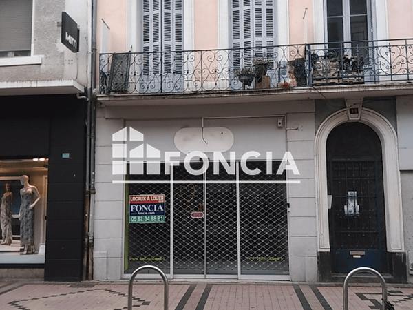 Location Local commercial 2 pièces 60 m² - 99 RUE MARECHAL FOCH Tarbes 65000