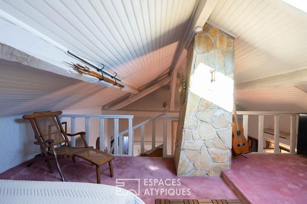 Cadre de vie insolite pour cet appartement en centre ville