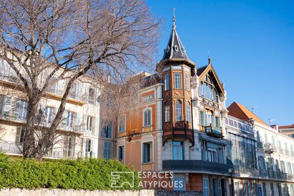 Cadre de vie insolite pour cet appartement en centre ville