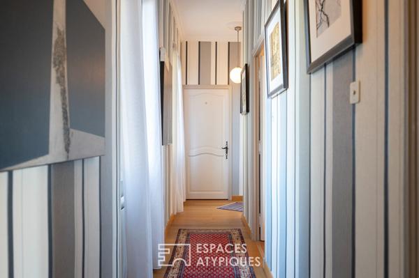 Cadre de vie insolite pour cet appartement en centre ville