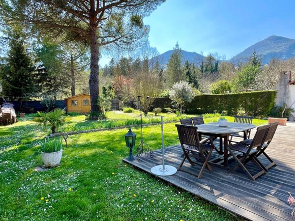 Maison de plain pied 136m2 avec jardin