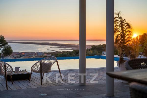 Villa d'exception avec vue mer