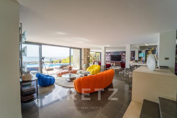 Villa d'exception avec vue mer