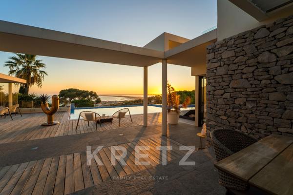 Villa d'exception avec vue mer