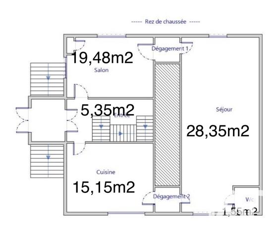 Maison à vendre 7 pièces 140 m² Villedieu-les-Poêles-Rouffigny