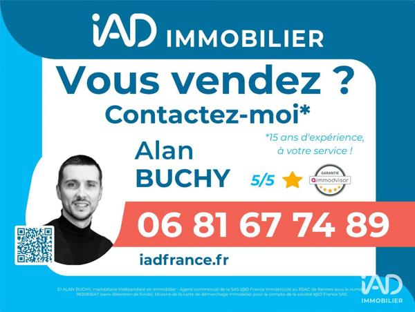 Appartement à vendre 3 pièces 65 m² Rennes