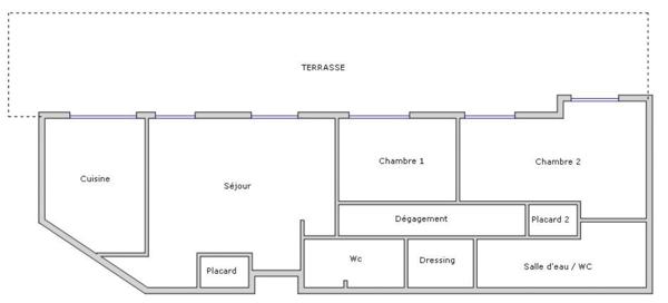 Appartement
         4 pièces
        - 85 m² Bien prestige 719 000 € *