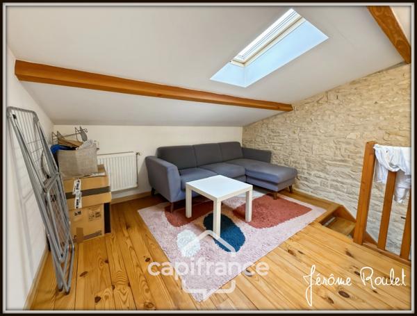 Appartement loué à vendre 4 pièces 2 chambres NEUVILLE DE POITOU (86)