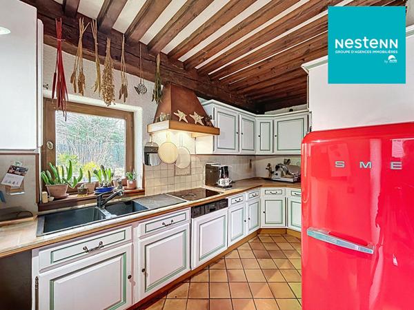 Maison 173 m² - Montbrison - terrain arboré 1830 m² environ - tommettes - poutres à la française