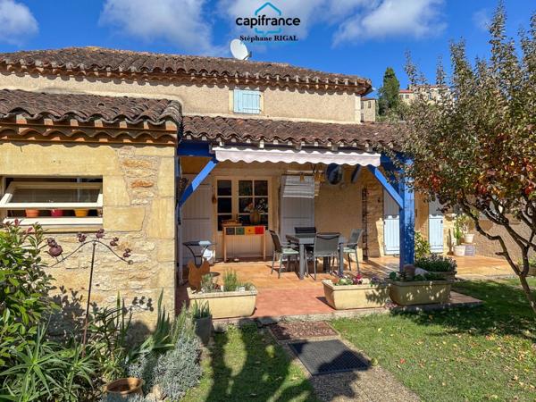 Maison à vendre 7 pièces PUY L'EVEQUE (46) Maison + maison d'amis + grange sur terrain de 953m2