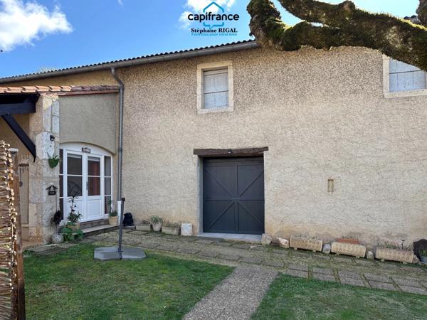 Maison à vendre 7 pièces PUY L'EVEQUE (46) Maison + maison d'amis + grange sur terrain de 953m2