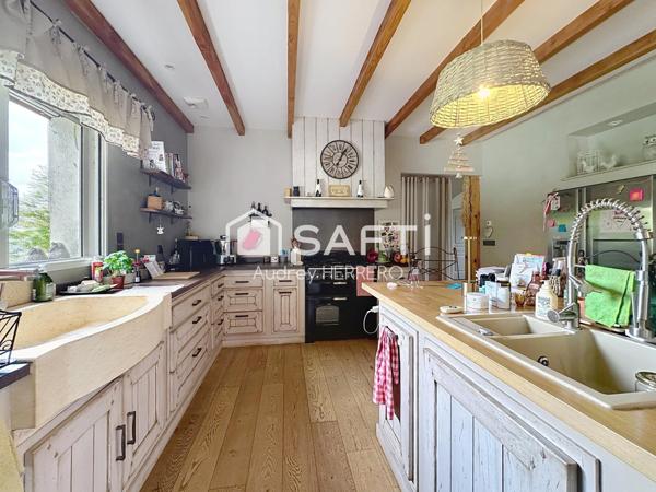 Propriété de 250m2 avec piscine et sous sol aménagé pour activité professionnelle - 20 km de Verfeil