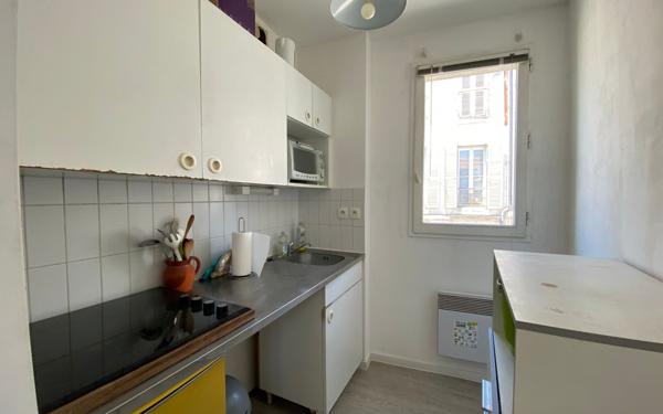 Appartement à louer    1 pièce • 21,36 m2 La Rochelle
