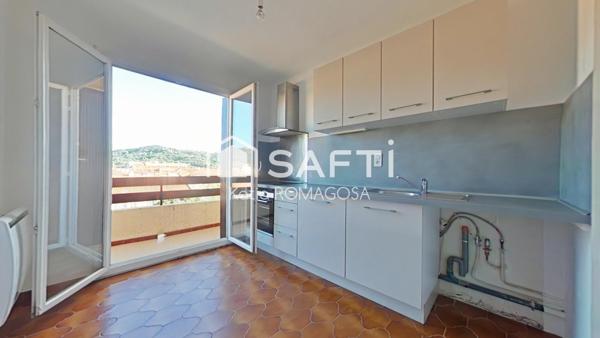 Appartement 3 pièces avec parking à Port-Vendres