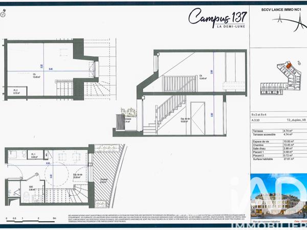 Appartement à vendre 2 pièces 28 m² Maromme