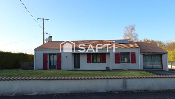 MAISON DE PLAIN PIED AVEC TERRAIN