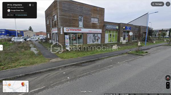 Zone commerciale Agen sud/Boé ZAC de Trenque, superbe emplacement avec plus de 15 mètres linéaires de vitrine sur l'avenue d'Aquitaine. Beau local de 93 M2 en rez de chaussée, composé d'un bureau d'accueil, deux bureaux de 30 M2, salle repos avec kitchenette/archives, toilettes . Cloisonnement vitré modulable. Climatisations réversibles, baie de brassage... accès PMR, nombreuses places de stationnement .Vendu avec bail en cours jusqu'au 06/2027( loyer annuel de 18000€ net de charges+ TF) ou pouvant être libéré immédiatement, au choix de l'acquéreur .
