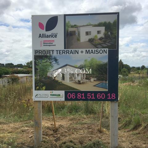 MAISON T5 Plain-pied 109 m² sur TERRAIN 752 m² centre-ville Savenay (44260)