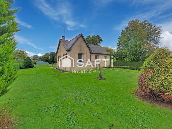 Maison avec terrain et grange