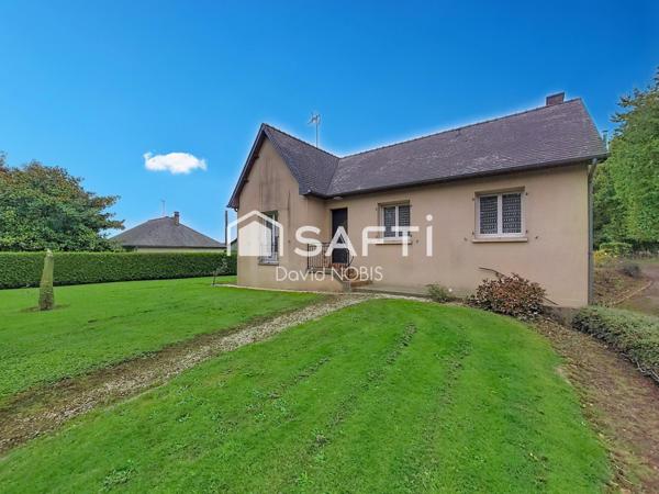 Maison avec terrain et grange