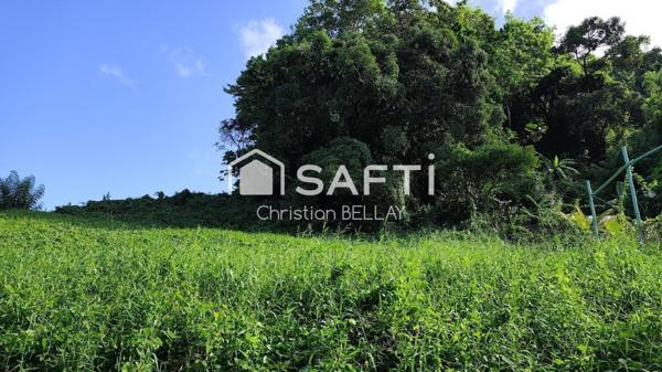 Terrain 1 775 m² constructible – Le François