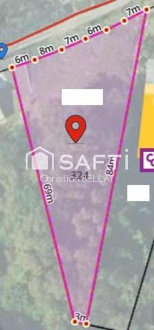 Terrain 1 775 m² constructible – Le François