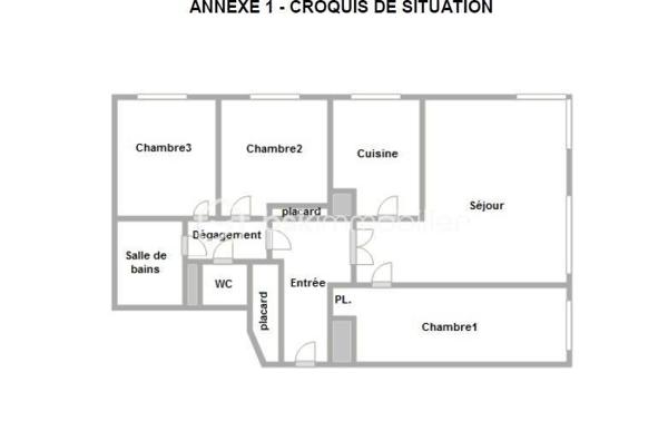 Appartement de 78 m²