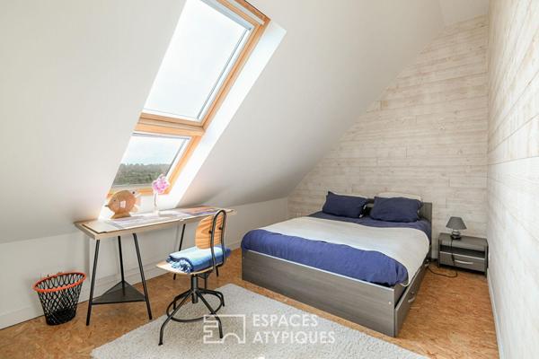 Maison d’architecte avec vue dégagée