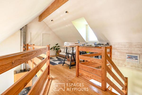 Maison d’architecte avec vue dégagée