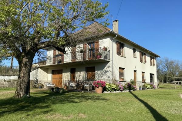 Grande maison familiale de 174 m² avec terrain de 4 160 m² – Proche Maurs