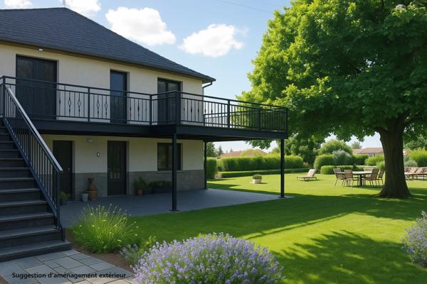 Grande maison familiale de 174 m² avec terrain de 4 160 m² – Proche Maurs