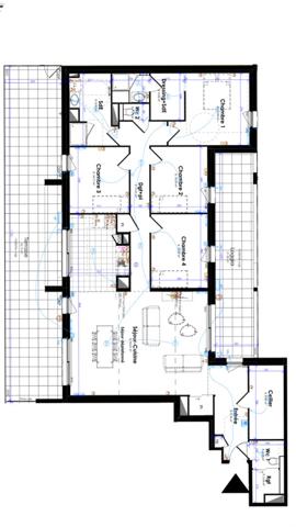 Appartement La Riche 5 pièce(s) 143.97 m2