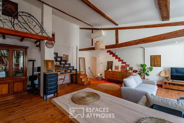 Appartement type Loft avec rooftop au centre-ville