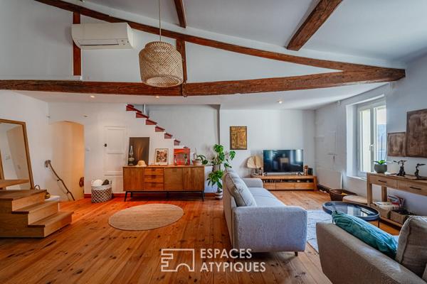 Appartement type Loft avec rooftop au centre-ville