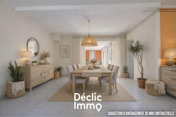Vente maison individuelle Poitiers, 120m² 5 pièces 273 000€ avec garage