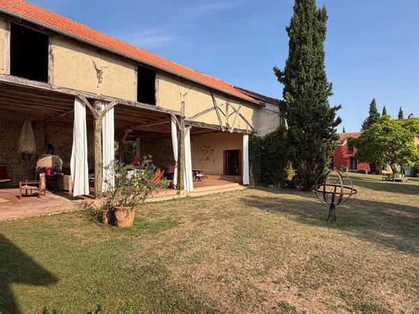 PLAISANCE DU GERS(32): élégante PROPRIETE DE CHARME et de CARACTERE XVIII-XIXs, 3,5hectares, près de Plaisance et Marciac, SANS TRAVAUX, sans vis à vis, au calme , VUE sur les coteaux, piscine