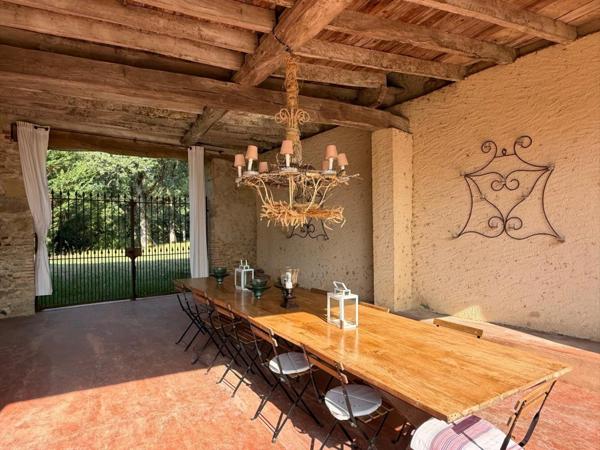 PLAISANCE DU GERS(32): élégante PROPRIETE DE CHARME et de CARACTERE XVIII-XIXs, 3,5hectares, près de Plaisance et Marciac, SANS TRAVAUX, sans vis à vis, au calme , VUE sur les coteaux, piscine
