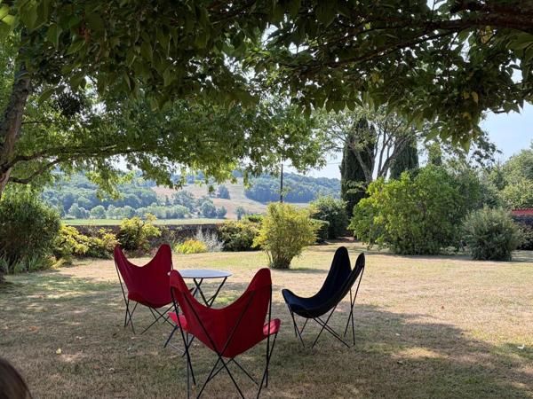 PLAISANCE DU GERS(32): élégante PROPRIETE DE CHARME et de CARACTERE XVIII-XIXs, 3,5hectares, près de Plaisance et Marciac, SANS TRAVAUX, sans vis à vis, au calme , VUE sur les coteaux, piscine