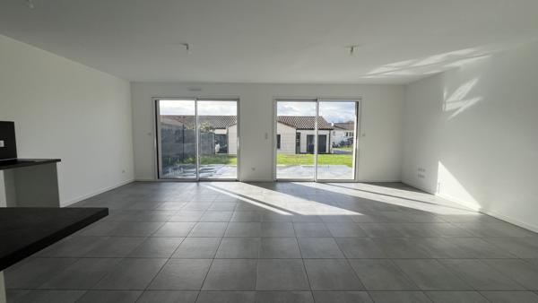 Maison 3 chambres, jardin et garage