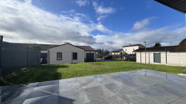 Maison 3 chambres, jardin et garage