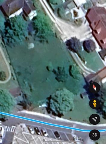 Terrain constructible 837 m2
