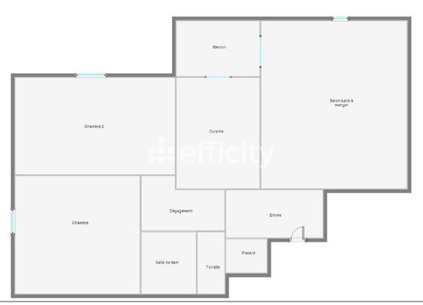 Appartement
         3 pièces
        - 68 m² 199 500 € *