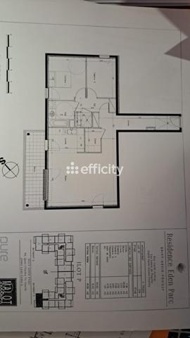 Appartement 3 pièces - 81 m² Exclusivité efficity