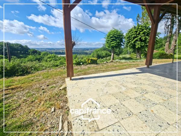 Maison plain-pied avec vue campagne à 10 min de Golfech, 3 chambres, garage, jardin