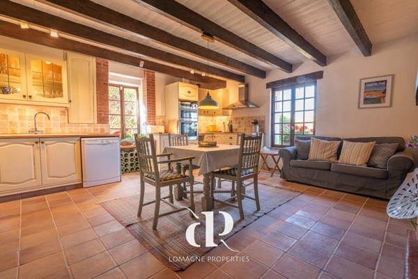 Lachapelle (82120) Charmante maison de vacances en pierre avec vue imprenable