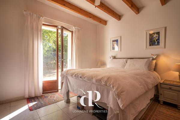 Lachapelle (82120) Charmante maison de vacances en pierre avec vue imprenable