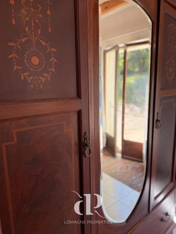 Lachapelle (82120) Charmante maison de vacances en pierre avec vue imprenable