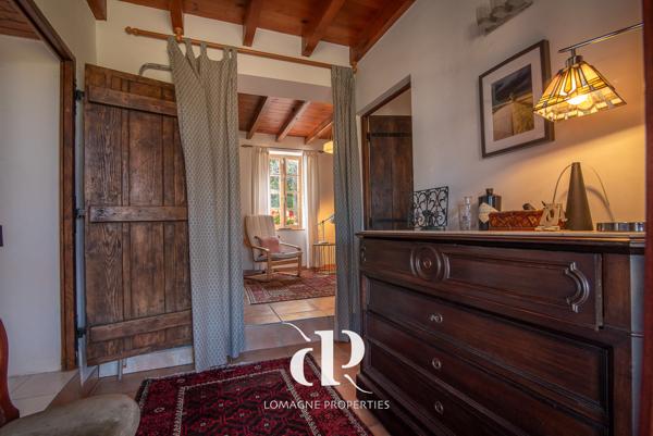 Lachapelle (82120) Charmante maison de vacances en pierre avec vue imprenable