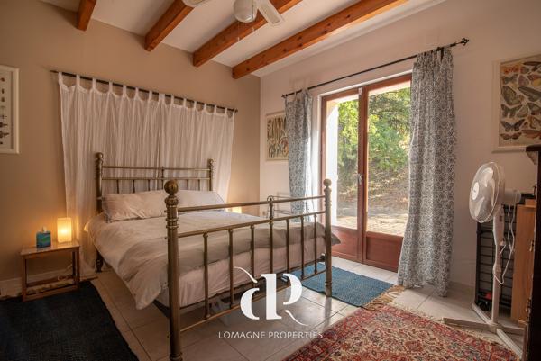 Lachapelle (82120) Charmante maison de vacances en pierre avec vue imprenable